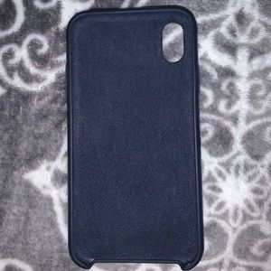 Navy blue IPhone XR case